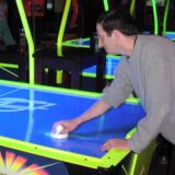 Table hockey game night