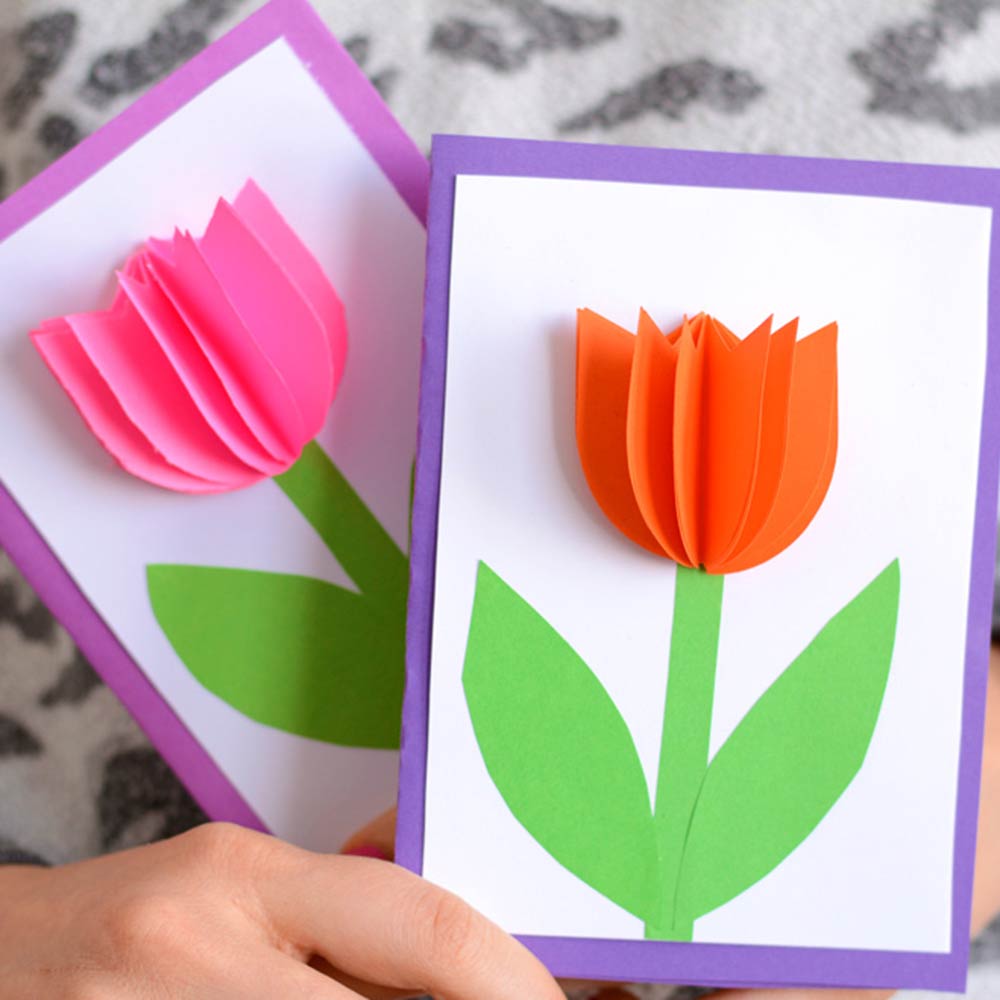 3D Tulip Card