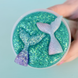 mermaid slime with mermaid tails